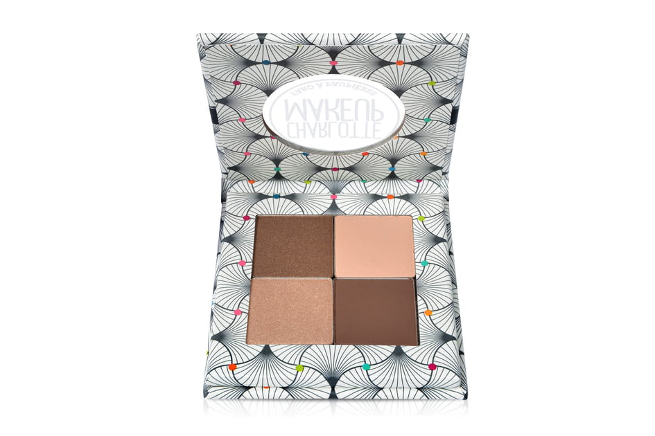 Palette de fards &agrave; paupi&egrave;res Charlotte Makeup Bio