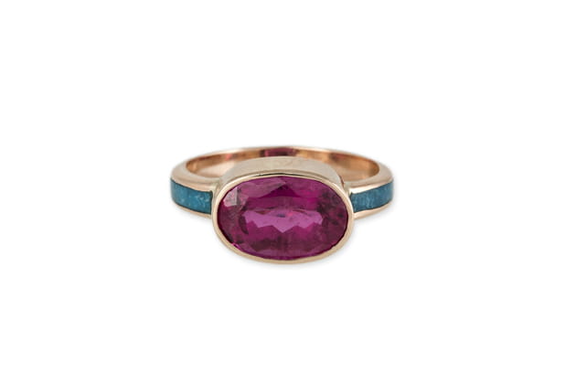Bague "Inlay" de Jacquie Aiche