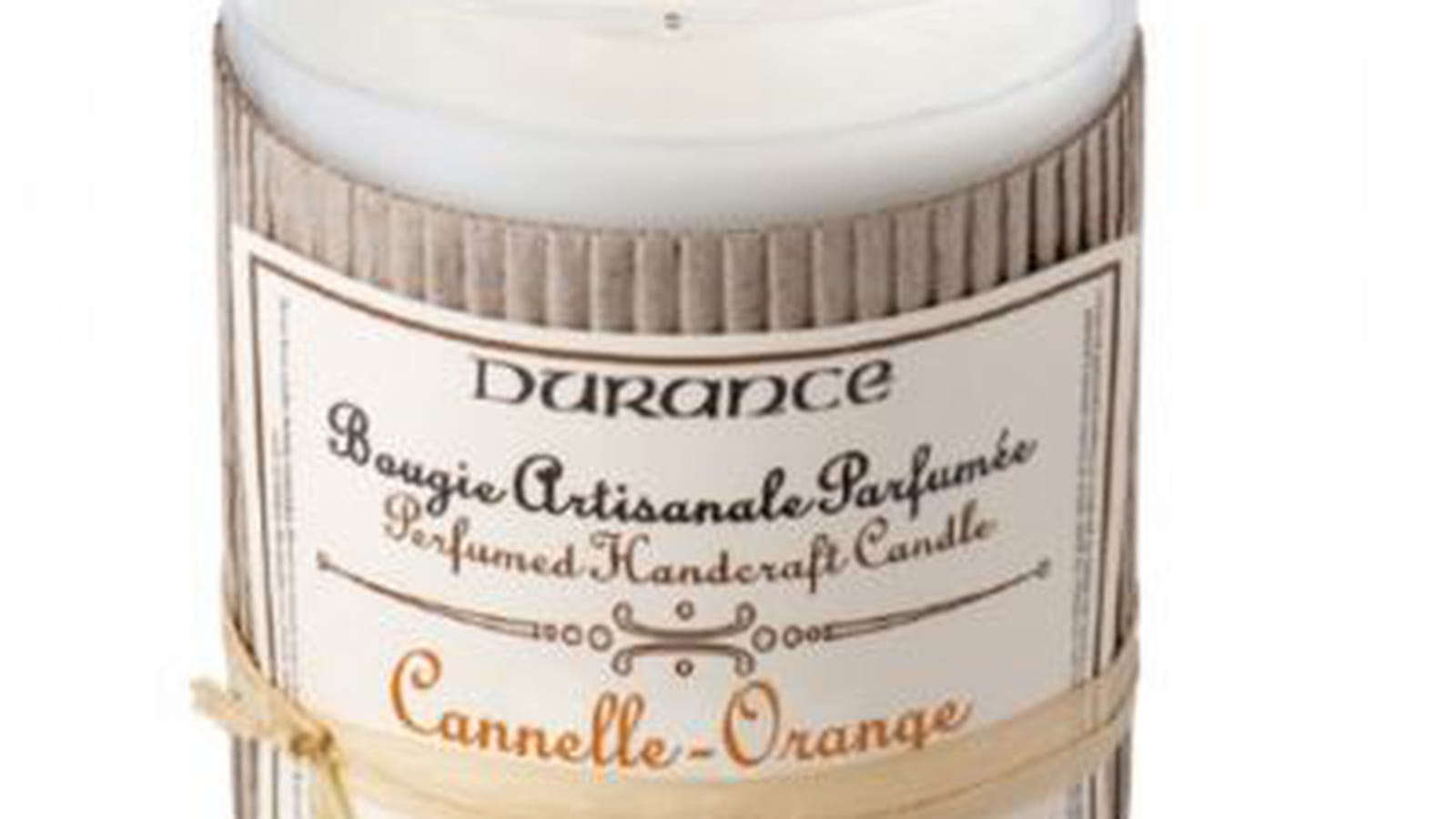 Bougie Cannelle-Orange Durance