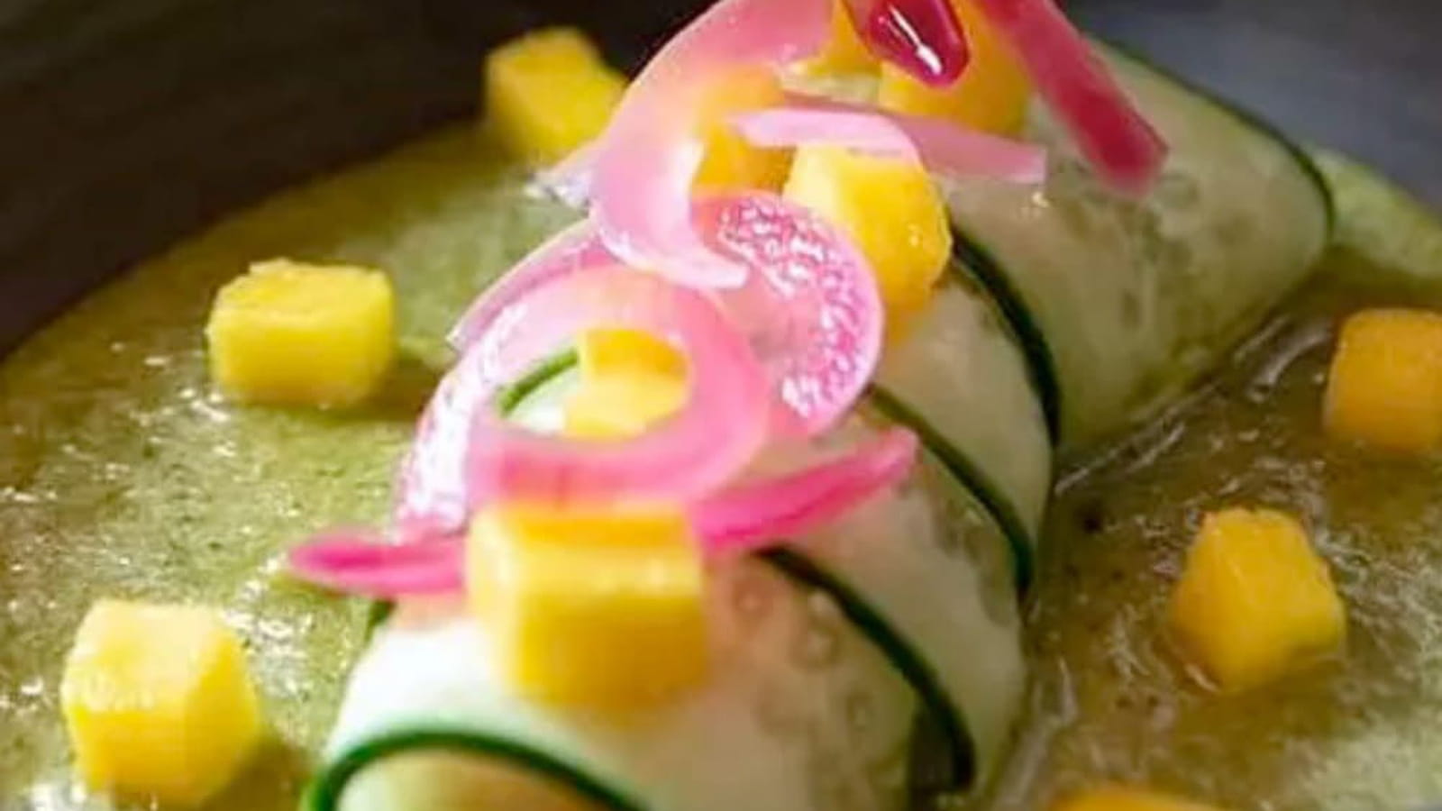 Ceviche daurade et mangue revisité