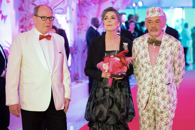 Albert de Monaco, Caroline de Hanovre et Christian Louboutin