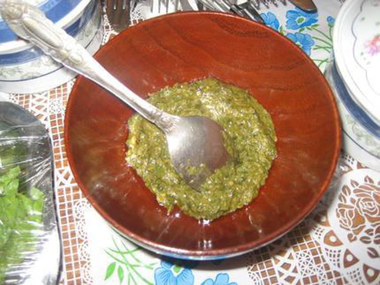 Recette de Sauce verte