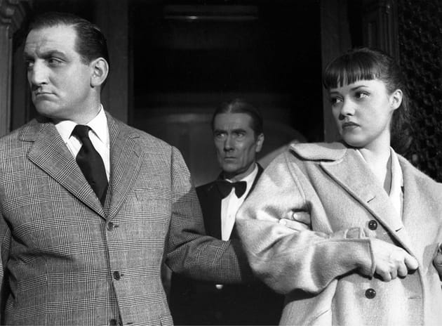 Avec Jeanne Moreau dans "Touchez pas au grisbi"