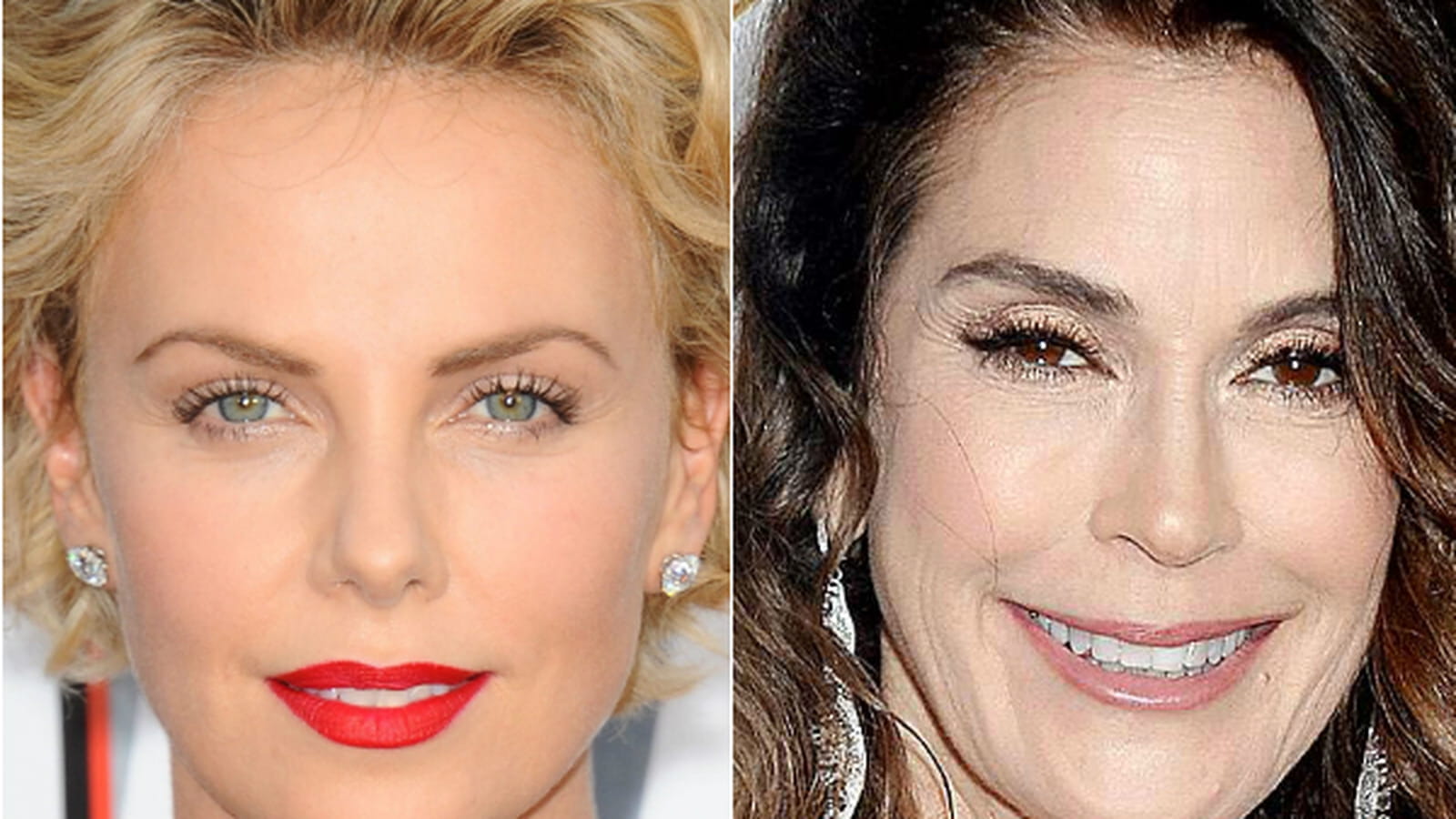 Charlize Theron et Teri Hatcher