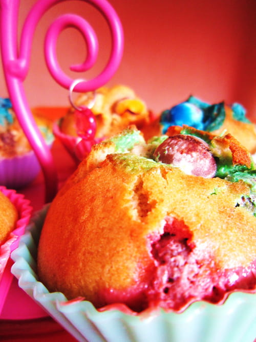 Muffins aux M&M's