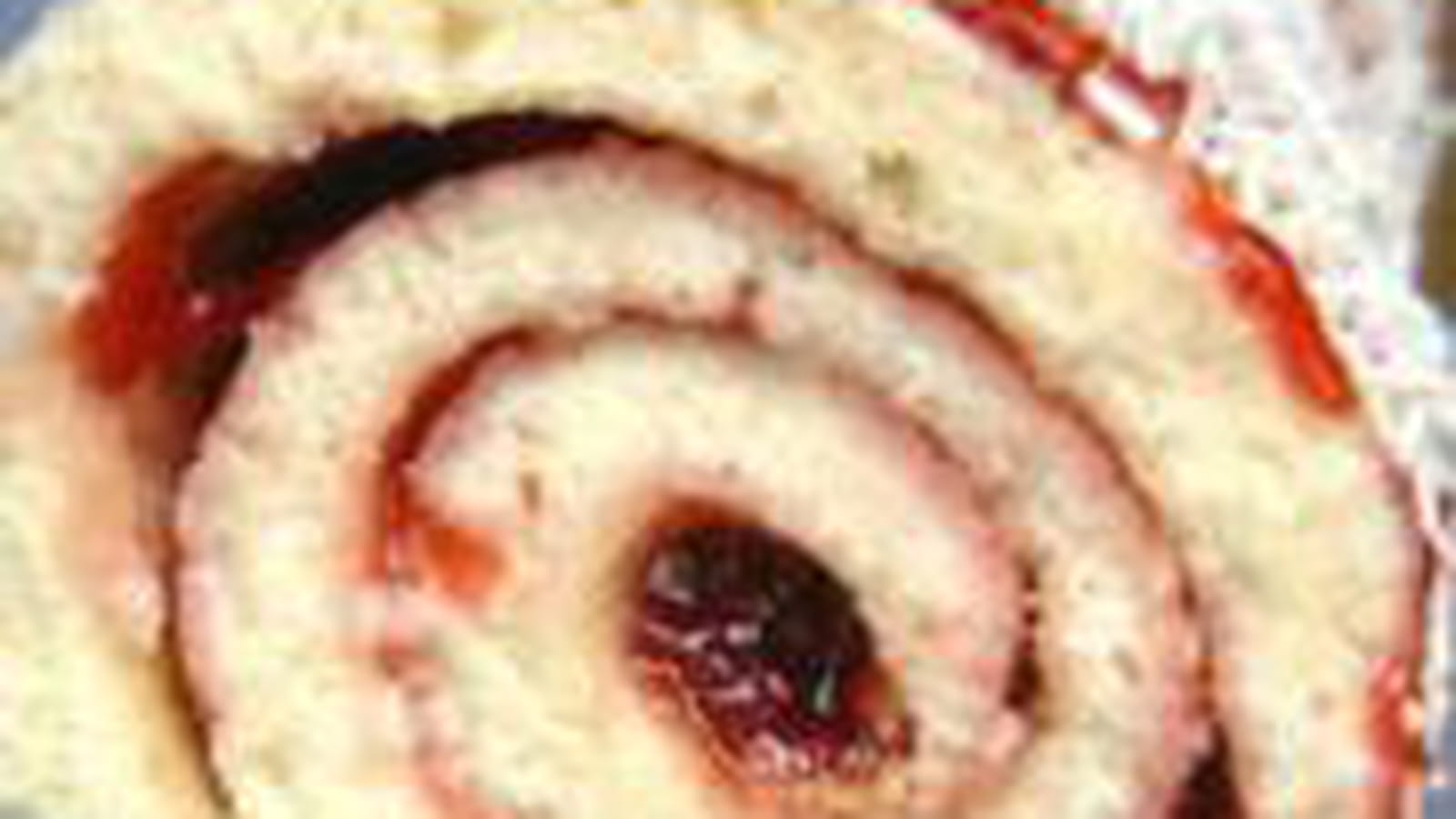 Roulé à la fraise