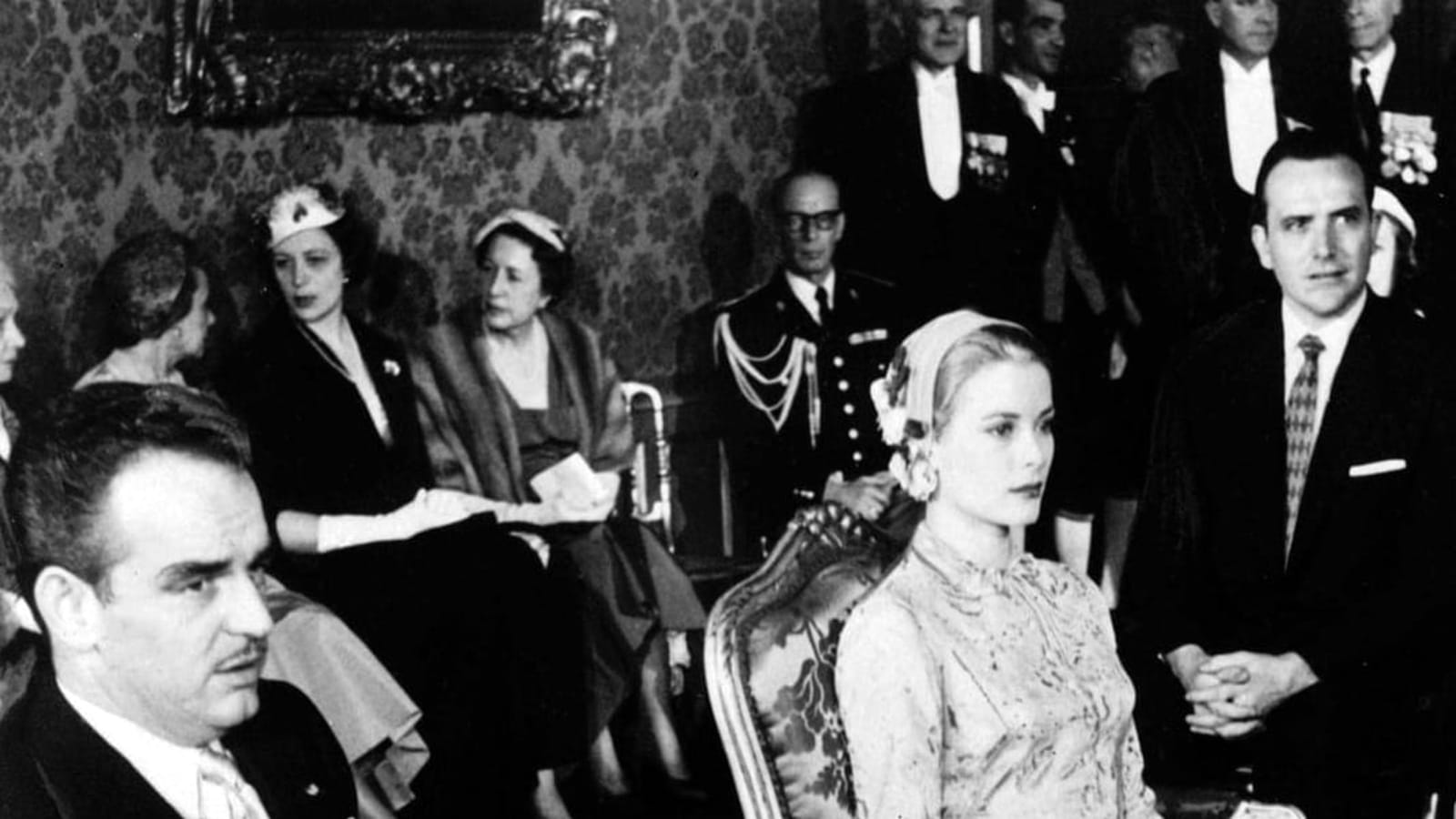 Le prince Rainier, Grace Kelly
