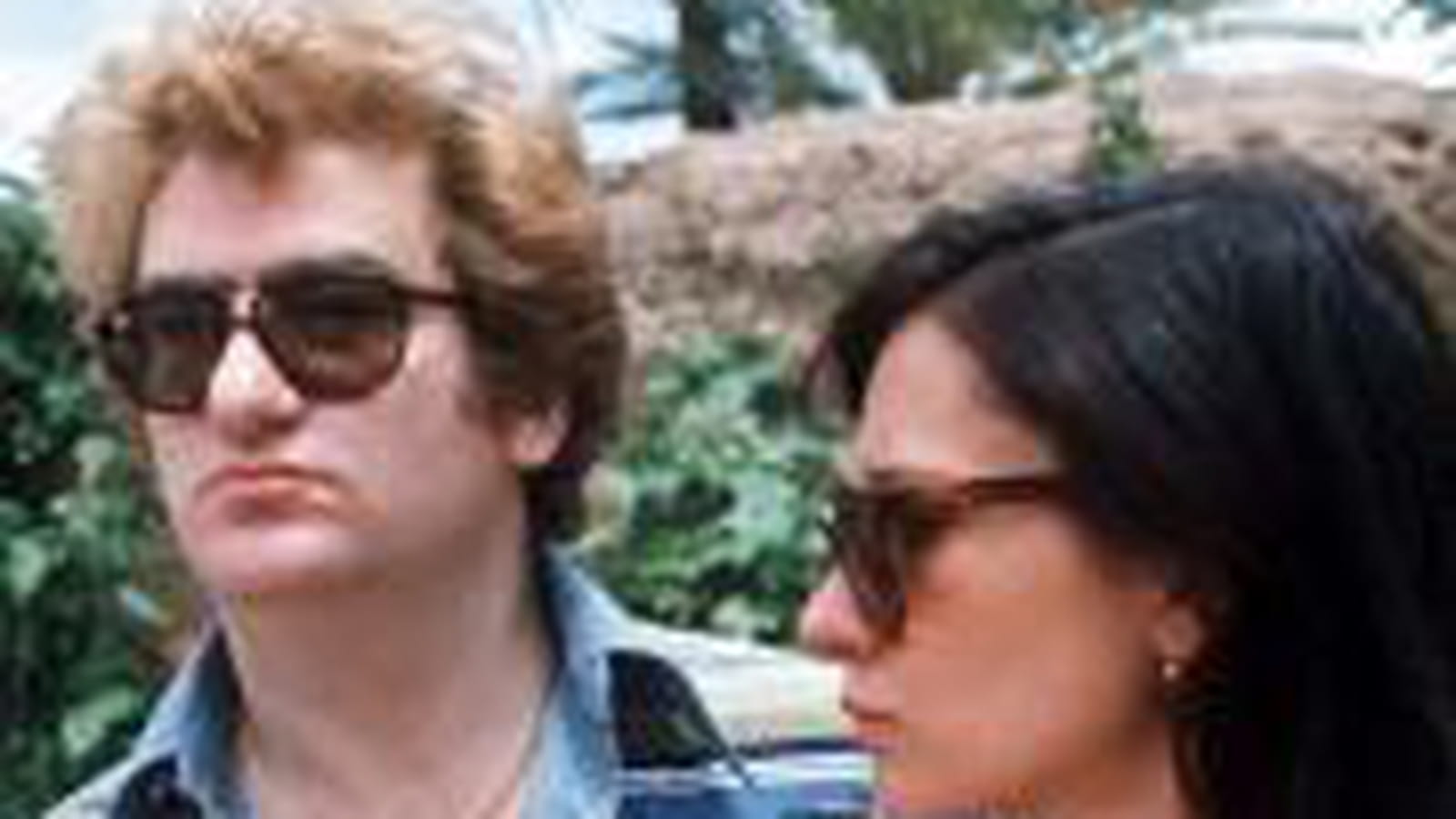 Eddy Mitchell et sa première femme