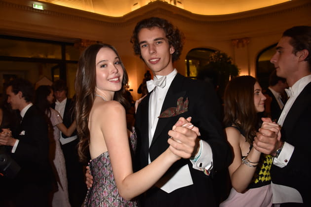 Ella Beatty et son cavalier Hans Gerhard Jensen