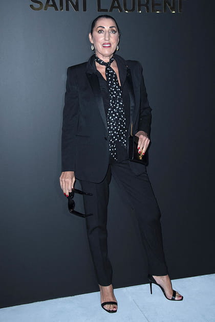 Rossy de Palma au d&eacute;fil&eacute; Saint Laurent