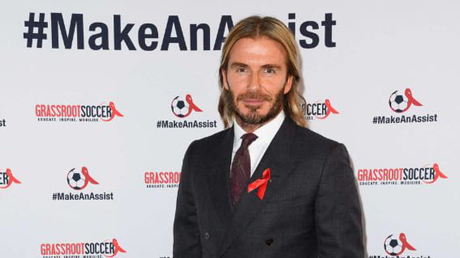 David Beckham le 1er décembre 2017