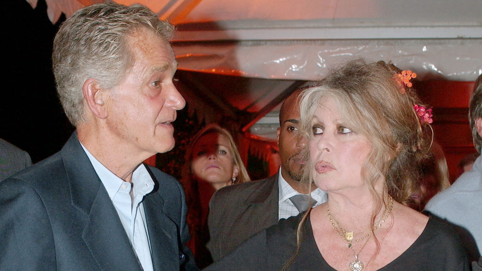 Bernard d'Ormale et Brigitte Bardot