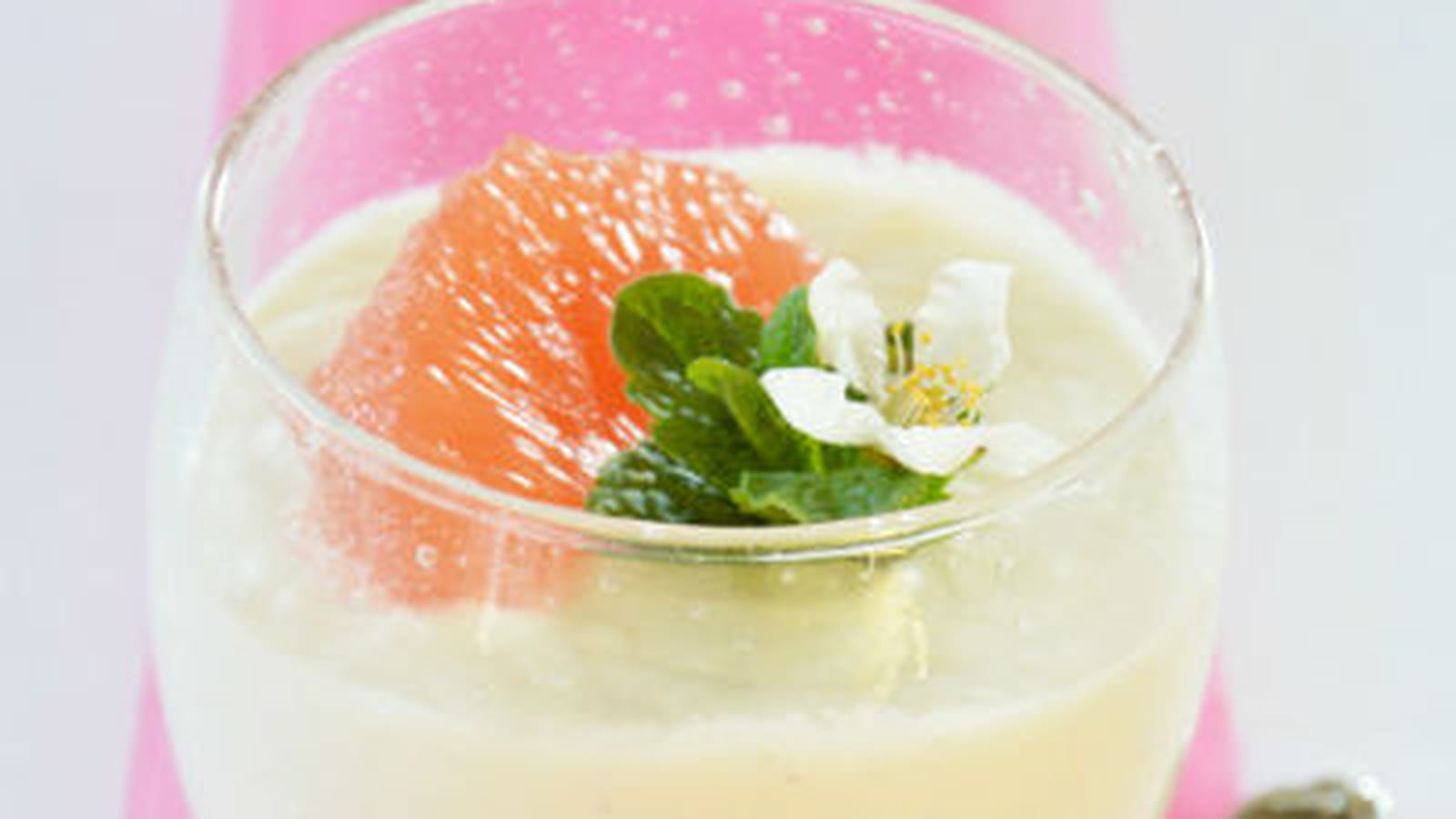Blancs-mangers coco pamplemousse
