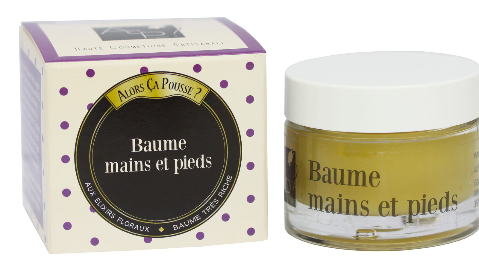 Baume Mains et Pieds Alors, ça pousse ? 