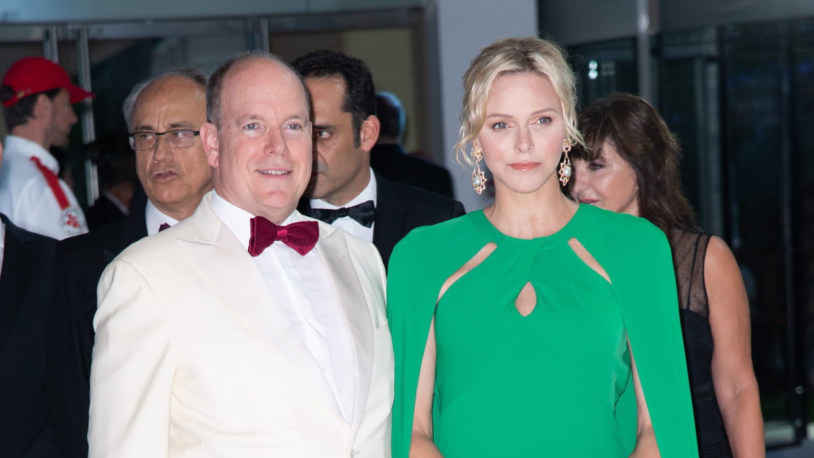 Le Prince Albert II et son épouse Charlène