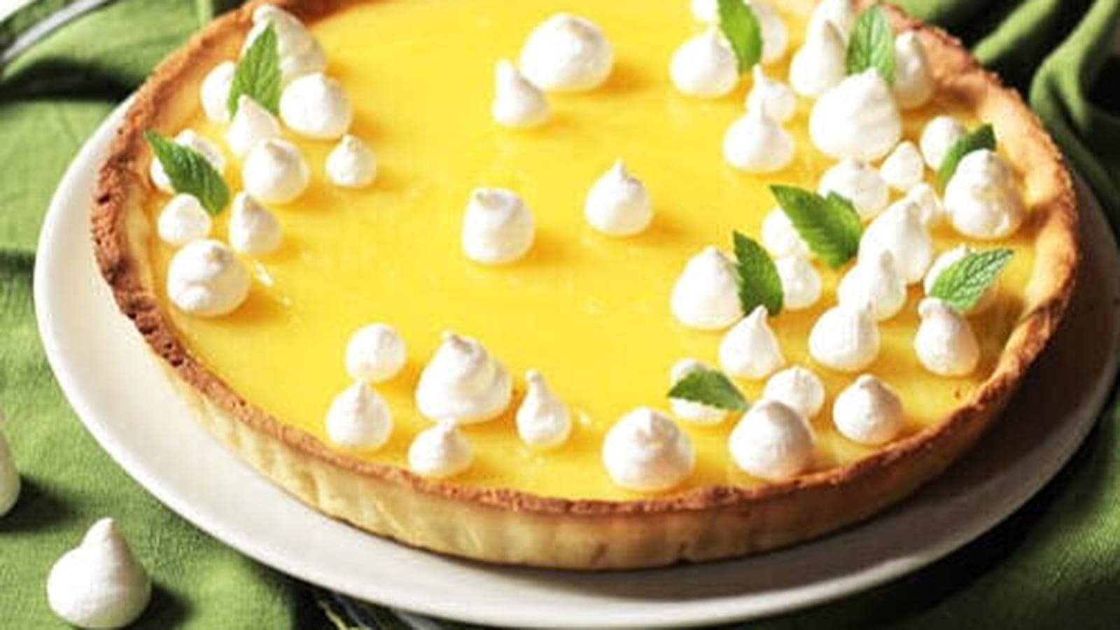 Tarte au citron meringuée
