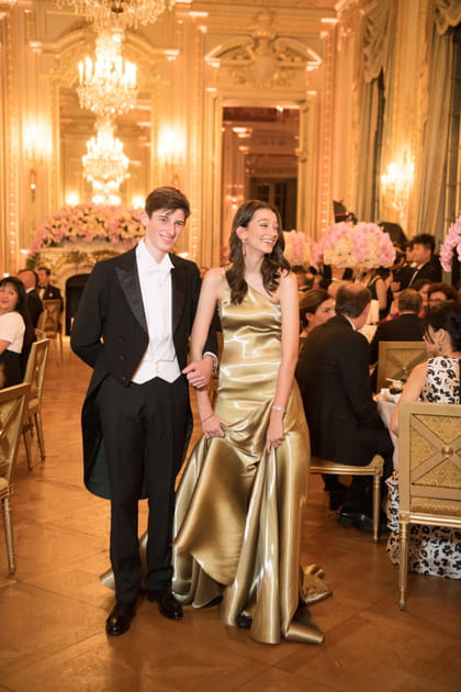 Elizabeth Terrien et son cavalier Baron Waldemar von Oppenheim