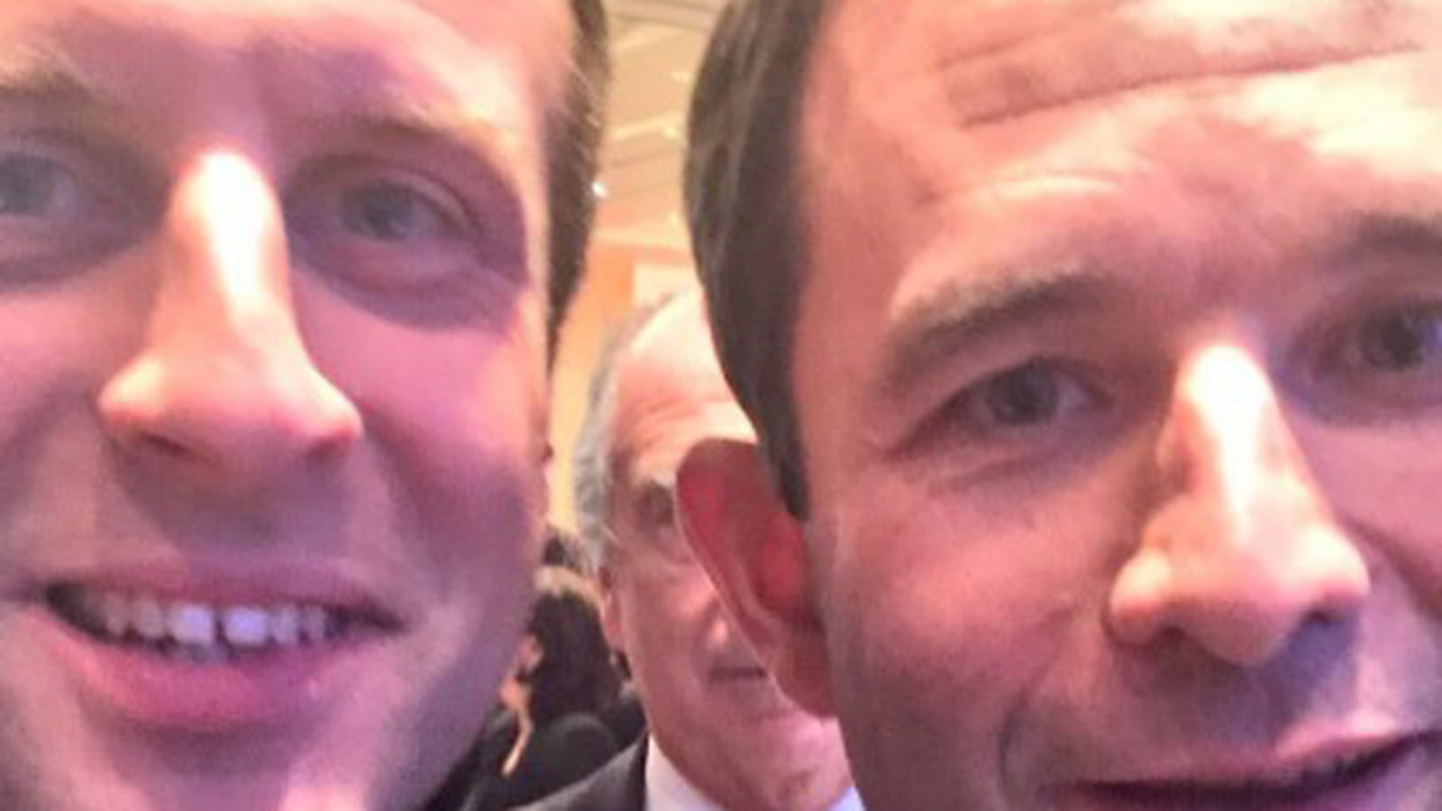 Benoît Hamon et Emmanuel Macron