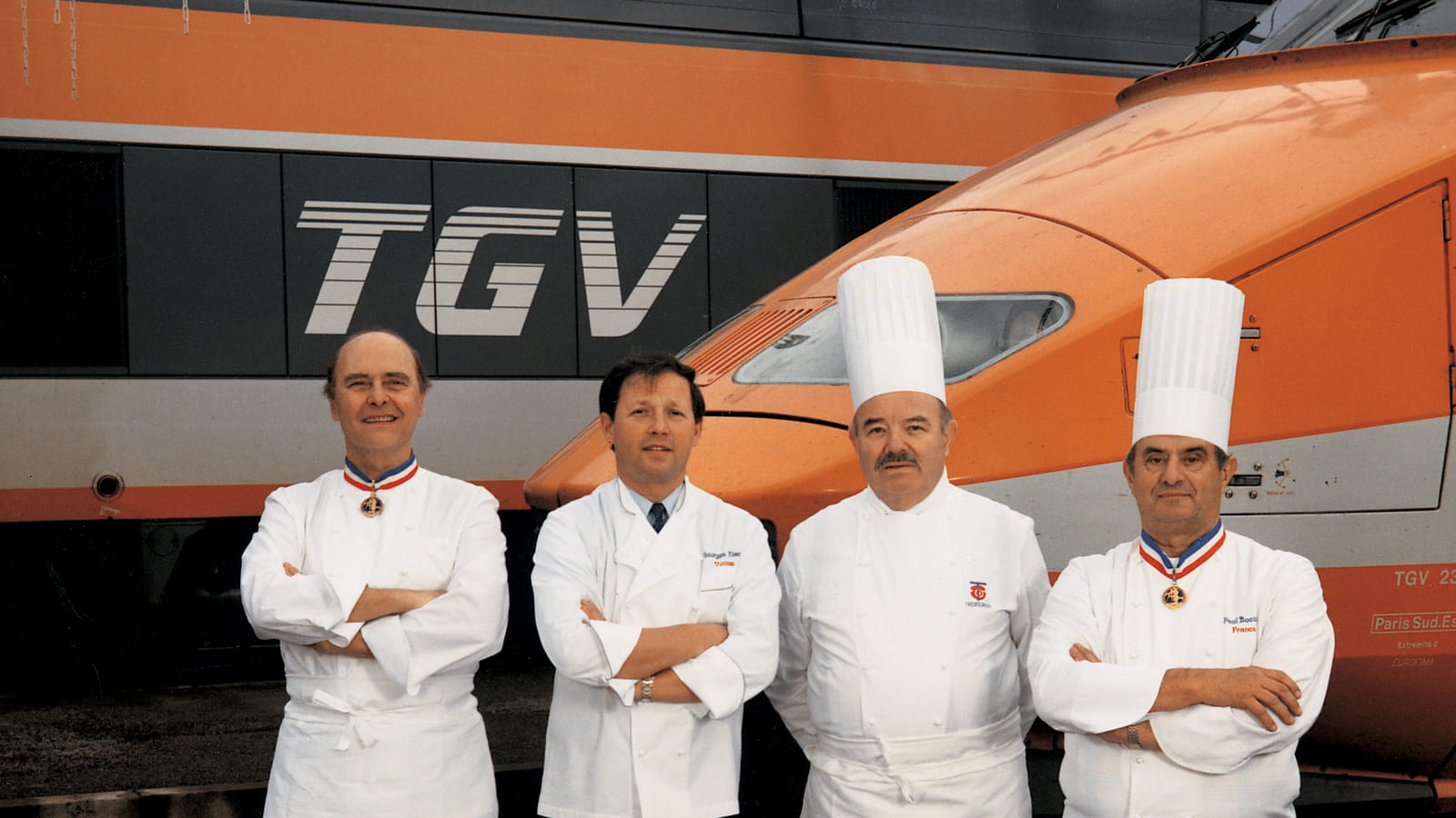 Paul Bocuse et le TGV