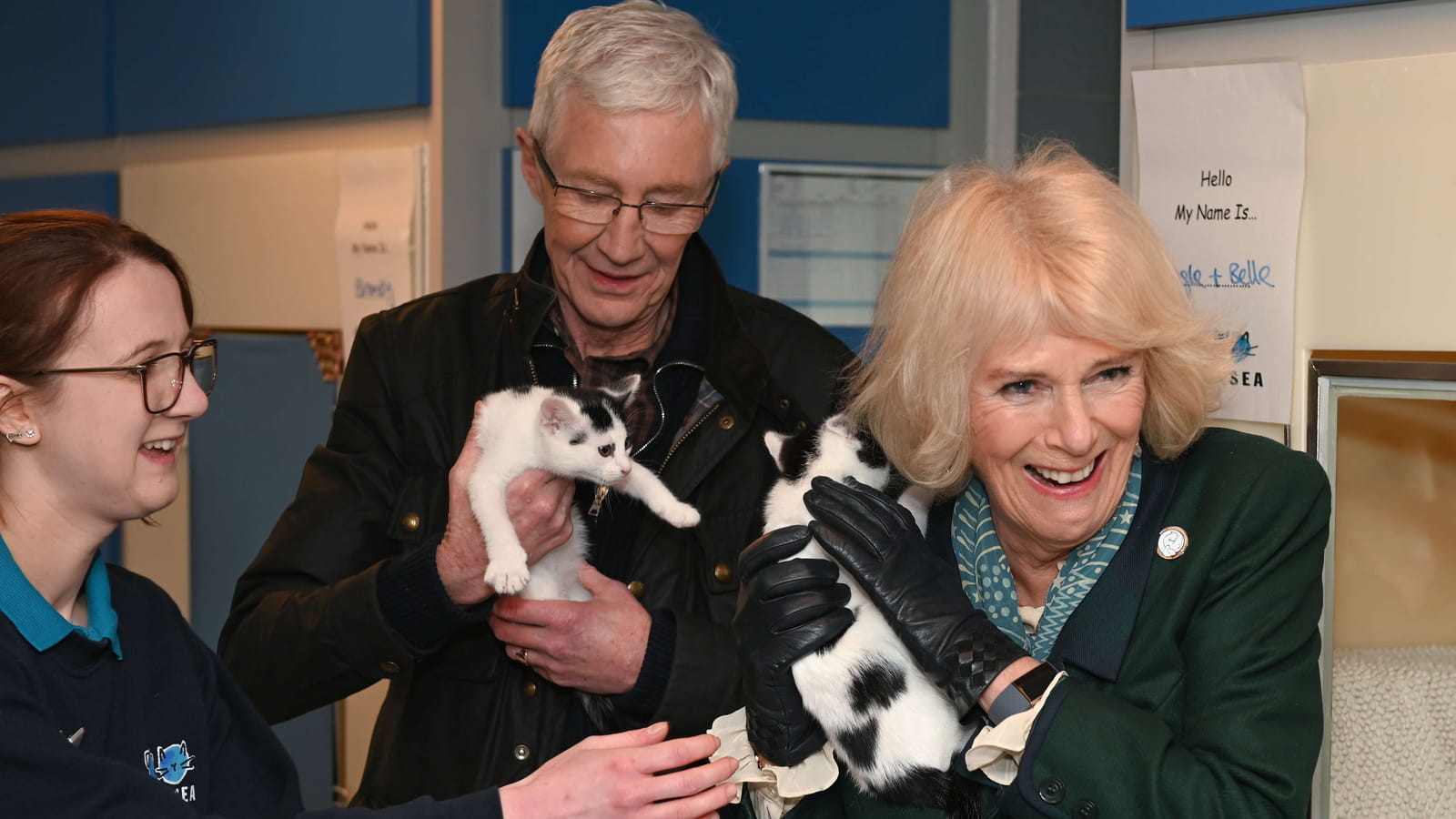 Camilla Parker-Bowles, féline, en février 2022