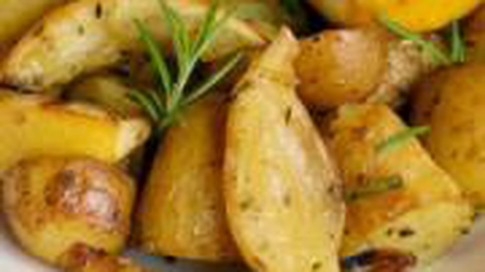 Pommes de terre au four citron romarin