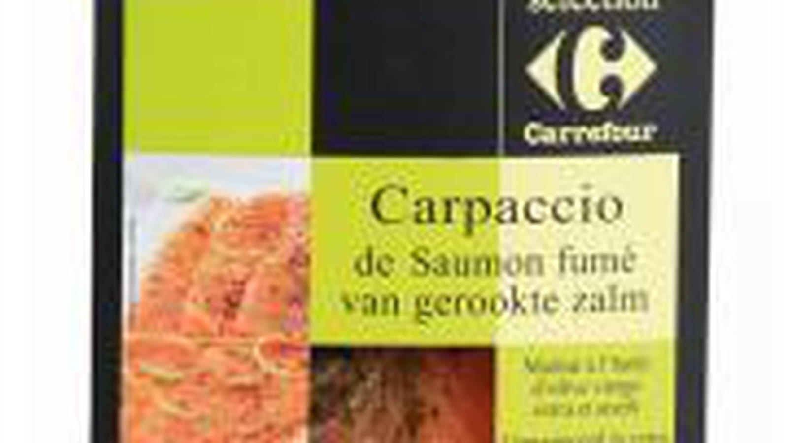 Carpaccio de saumon fumé Carrefour Sélection