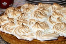 Tarte meringuée aux prunes : Etape 1