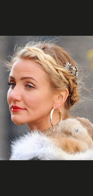 La tresse couronne de Cameron Diaz