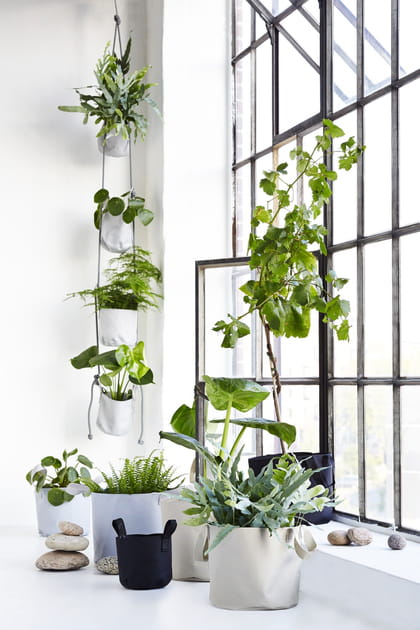 Pots de fleurs verticaux de TRIMM Copenhagen