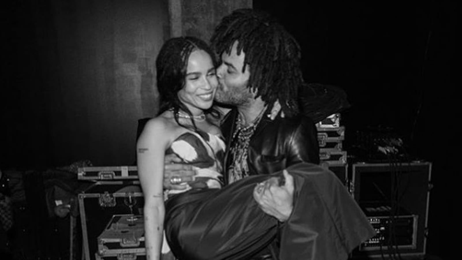 Lenny Kravitz et Zoe Kravitz