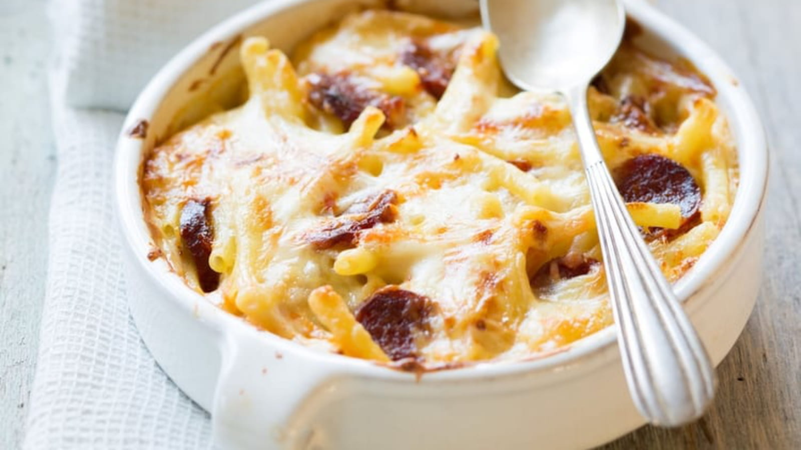 Gratin de macaroni au reblochon