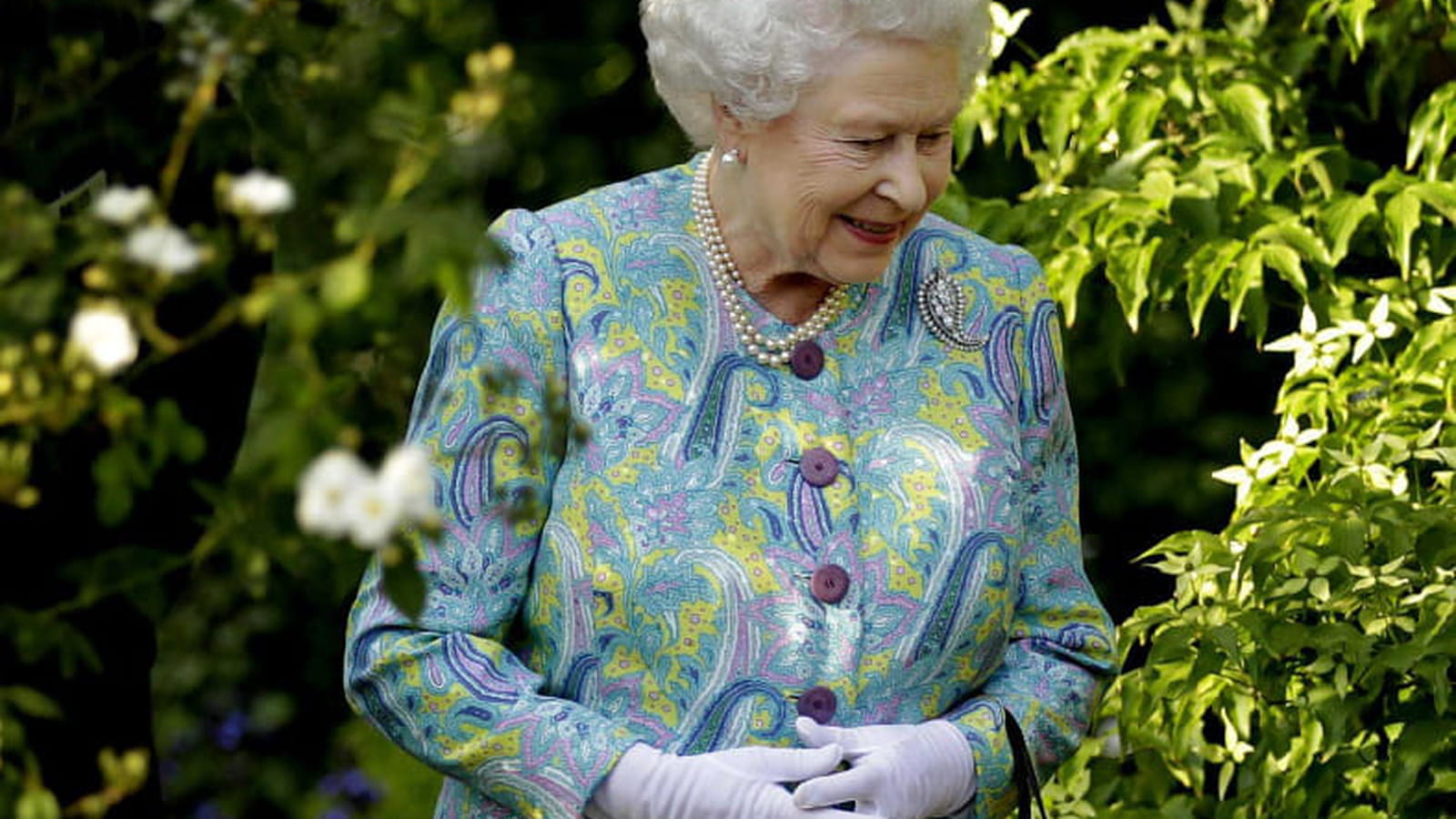La reine Elizabeth II le 24 mai 2010