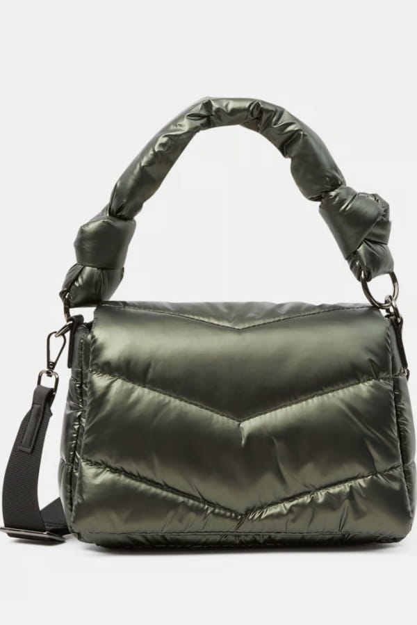 Sac Fourre-tout Femme OPLERT Matelassé - Bandoulière Amovible, Nylon, Dimensions 27x14x11 Cm - Sac Polyvalent élégant