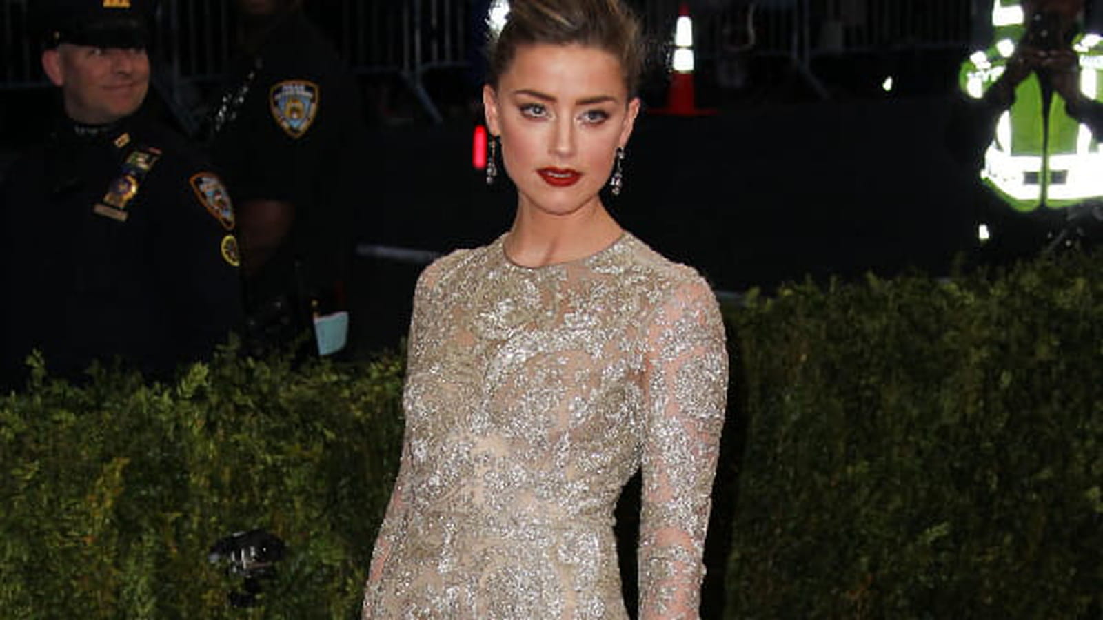 Amber Heard le 5 mai 2014