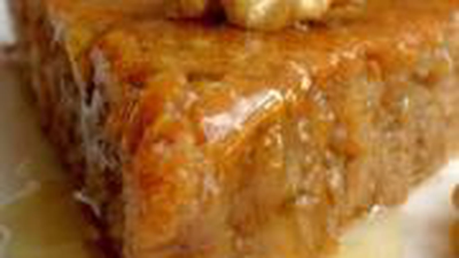 Gâteau noix et miel