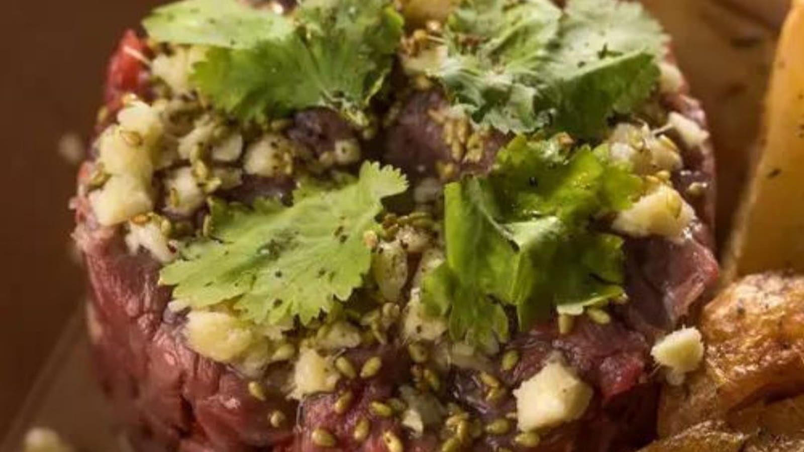 Tartare Thaï de magret de canard