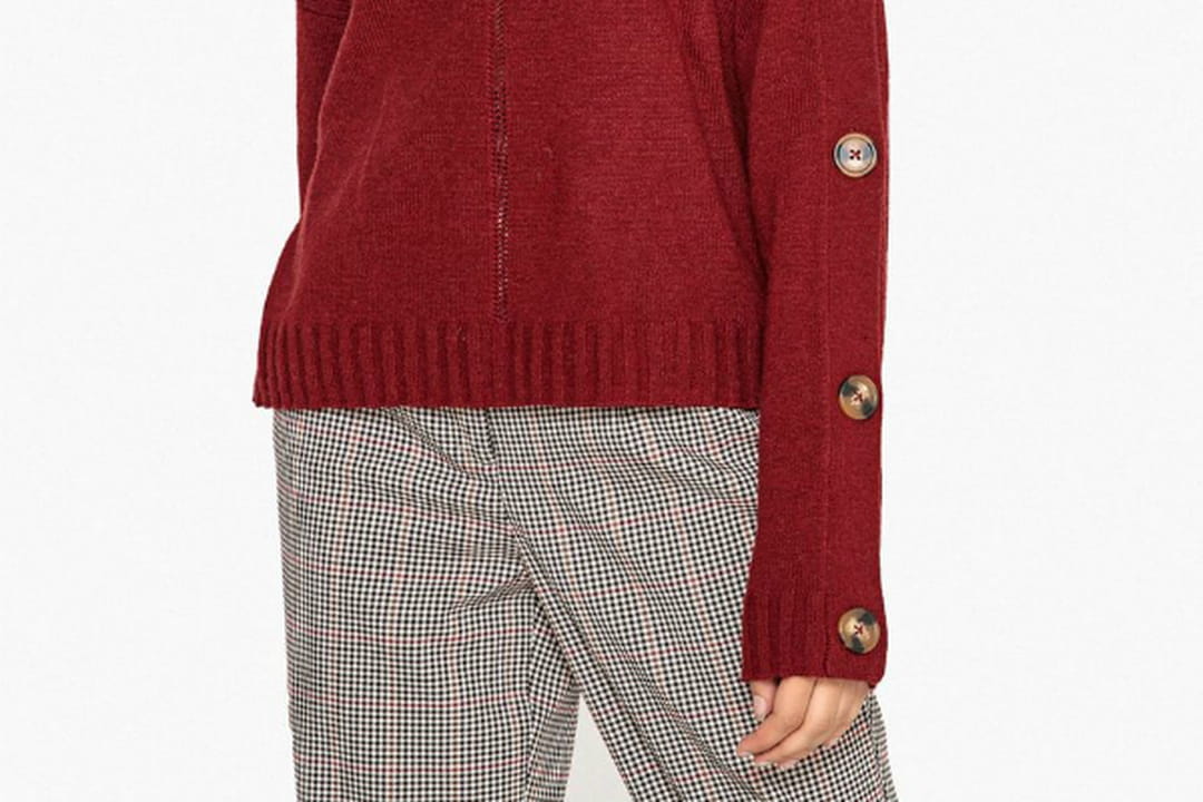 Pull boutonné de La Redoute