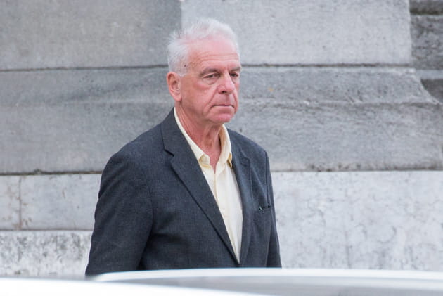 Jacques Jakubowicz alias Jacky aux funérailles de sa collègue, Ariane Carletti