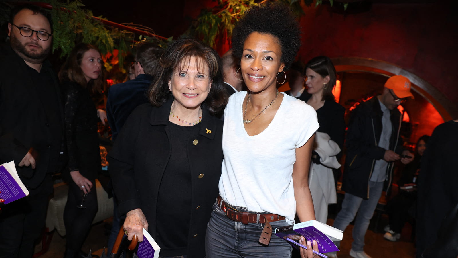 Anne Sinclair et Rachel Khan 