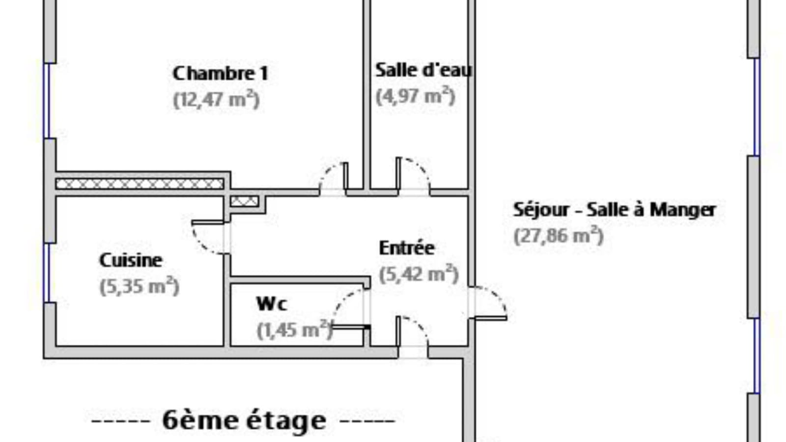 Plan existant