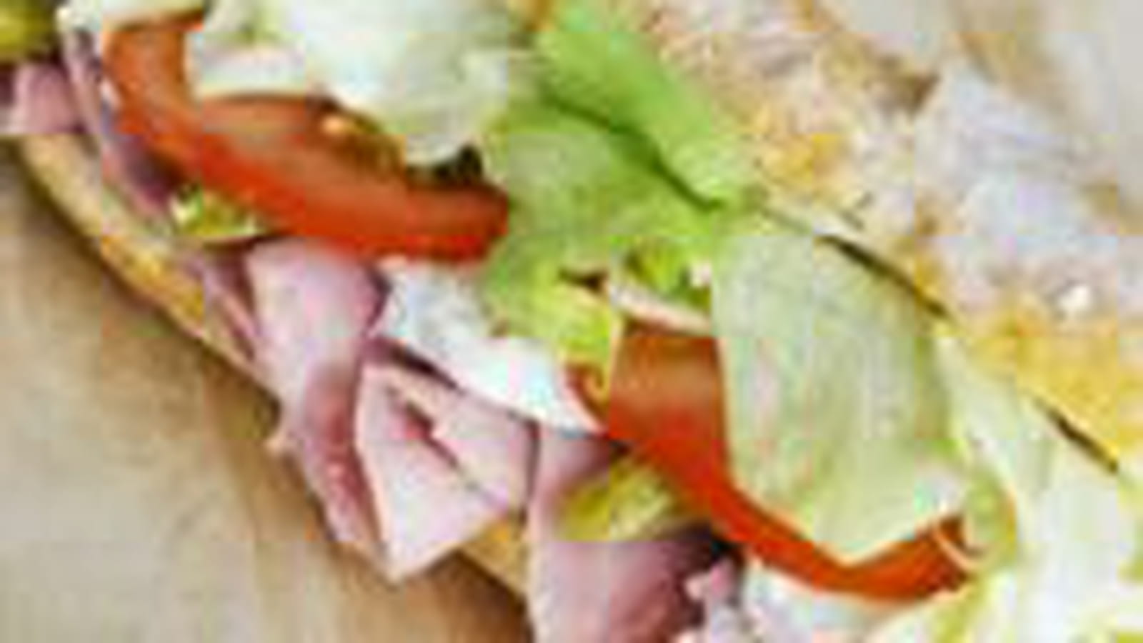 Sandwich jambon chèvre