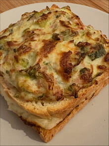 Croques-monsieur à la fondue de poireaux : Etape 4