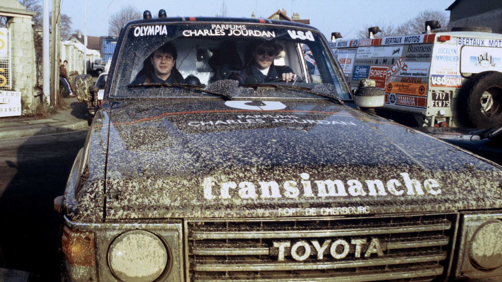 Sur le départ du Paris-Dakar