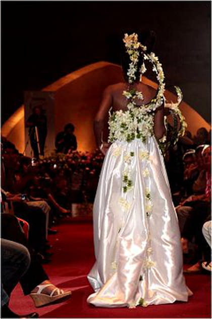 Une mari&eacute;e pleine de gr&acirc;ce