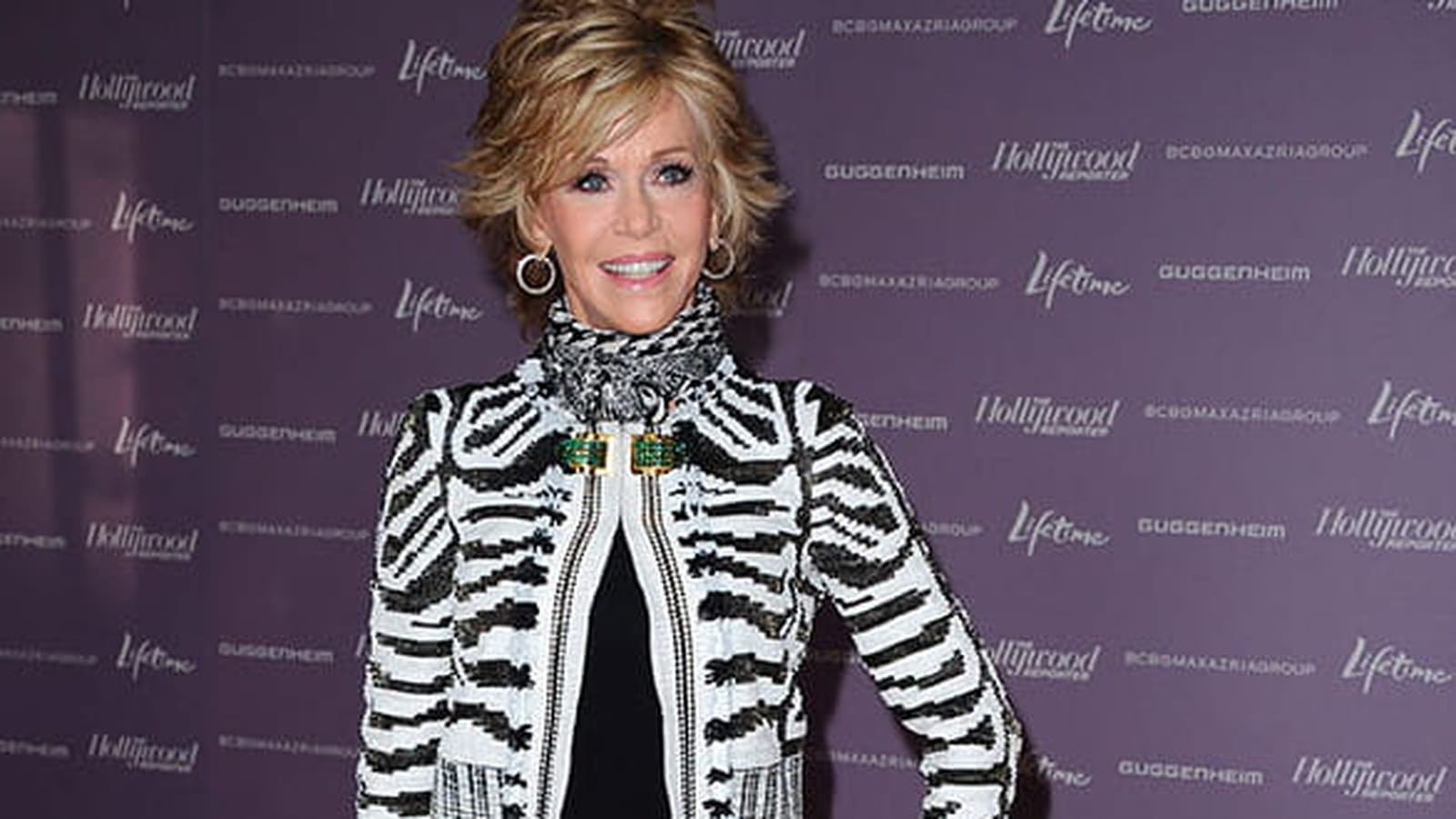 Jane Fonda le 7 décembre 2011