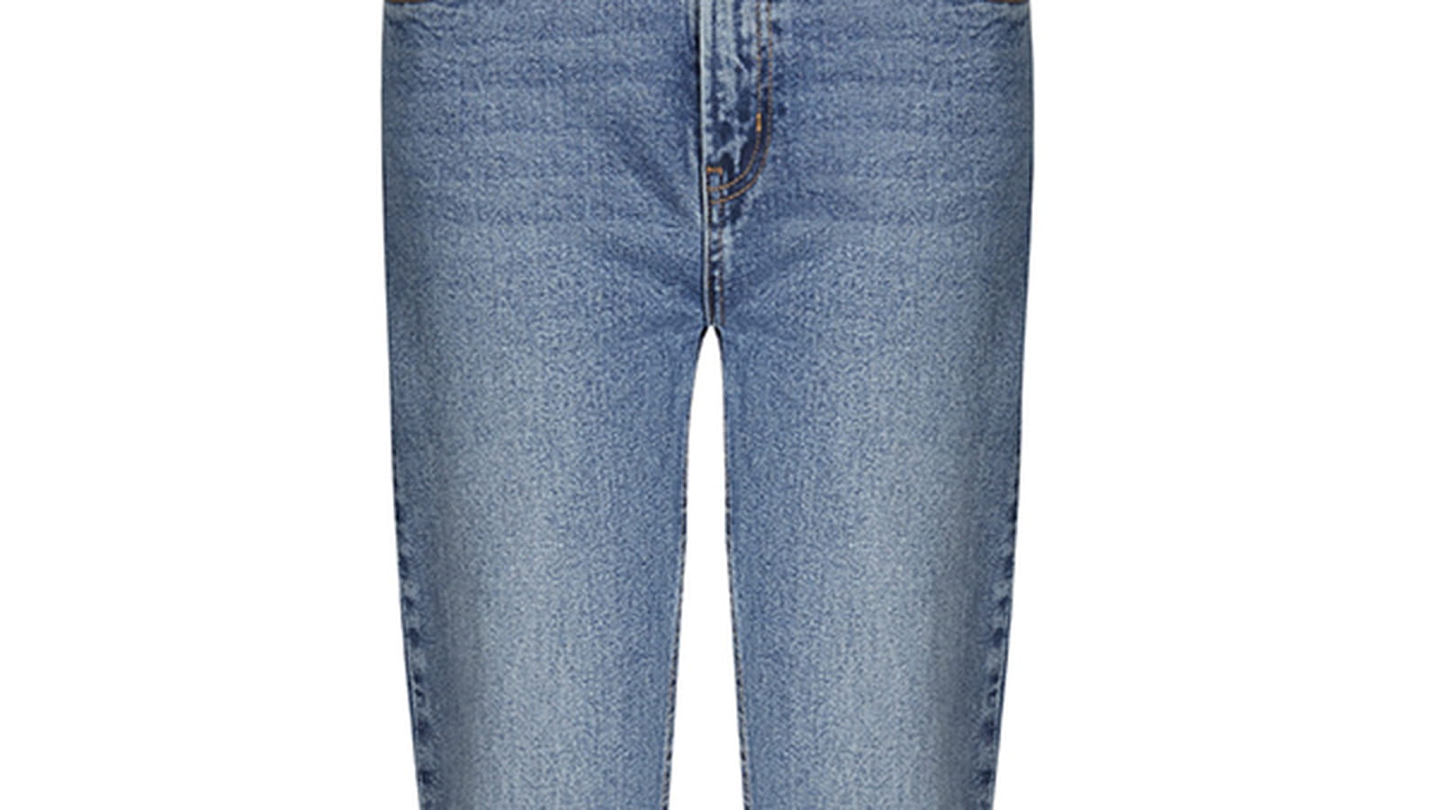 Jean droit bleu