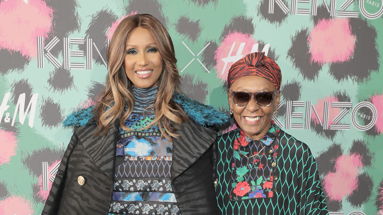 Iman et Bethann Hardison