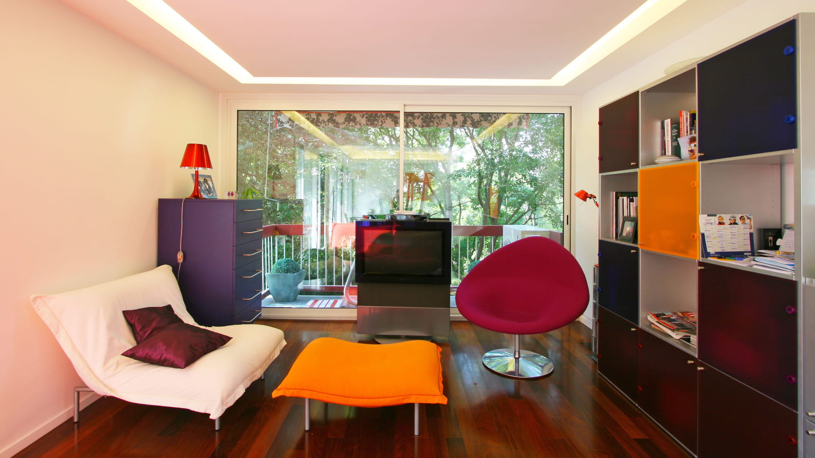 Salon télé accordé