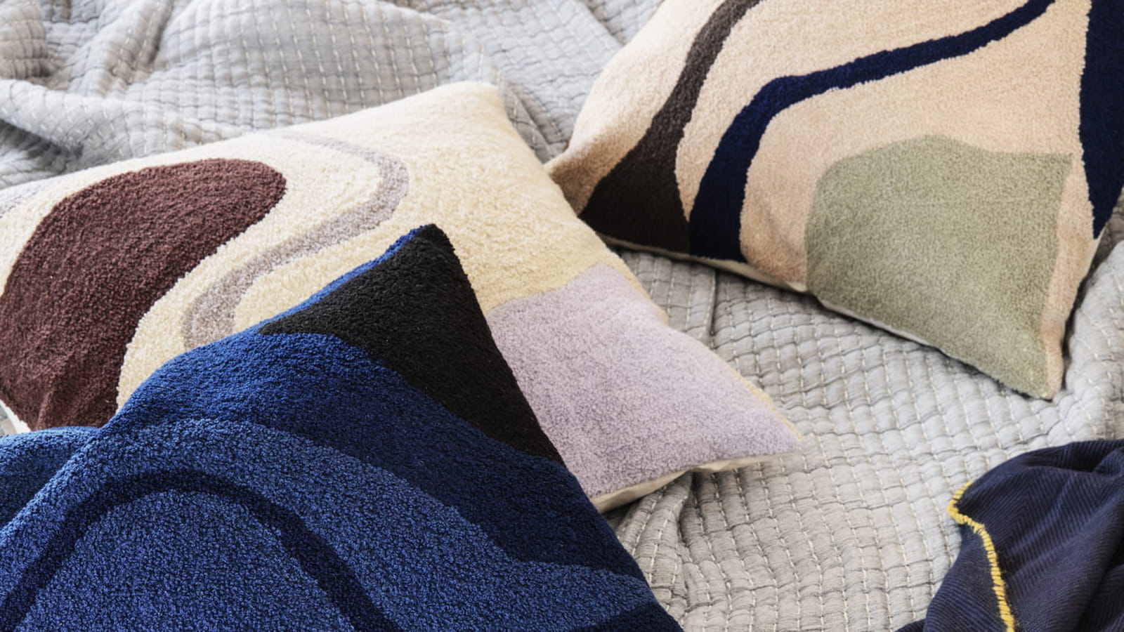 Coussin à motifs