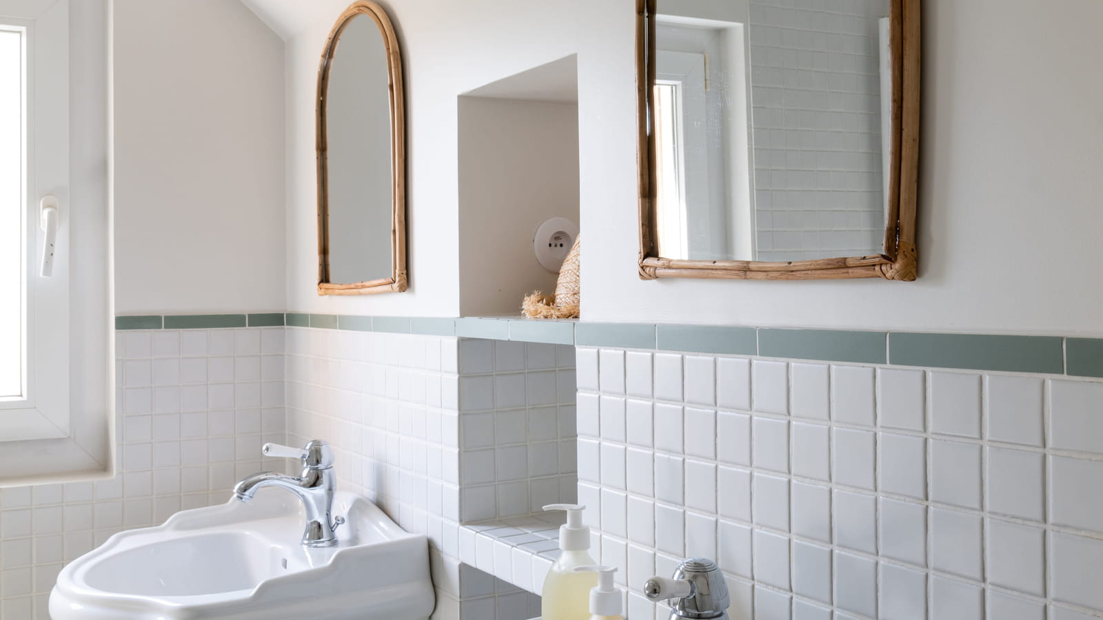 Salle de bains après